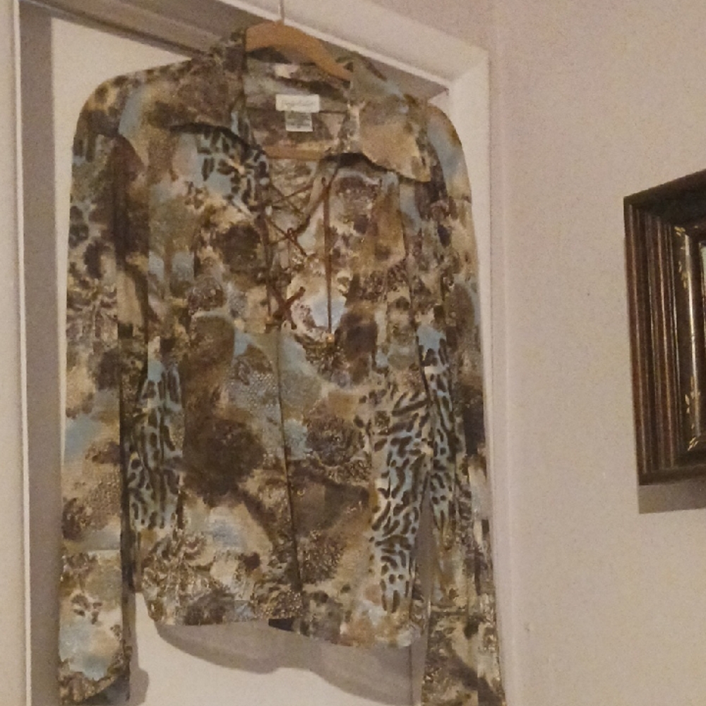 Women's Animal Print Blouse